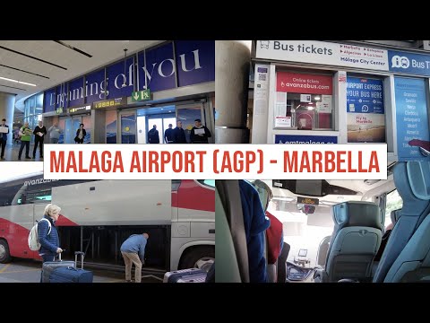 Malaga Airport (AGP) to Marbella by direct bus - CHEAP & EFFICIENT