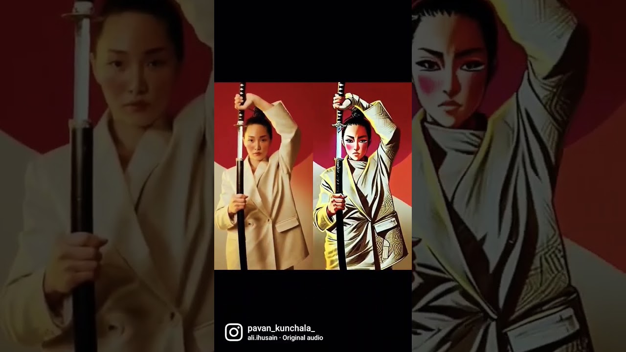 Drawing a sword animation - stable diffusion #stablediffusion