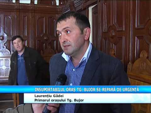 INSUPORTABILUL ORAȘ TG BUJOR SE REPARĂ DE URGENȚĂ