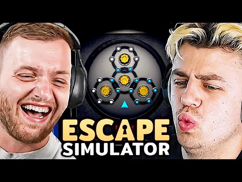 Papaplatte & Trymacs spielen Escape Simulator (4 Level)