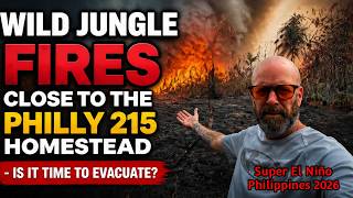 WILD JUNGLE FIRES CLOSE TO THE PHILLY 215 HOMESTEAD - IS IT TIME TO EVACUATE? #elnino #wildfire