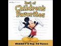 Disney Album Review Best Of Children S Favorites Mickey S Top 40 Tunes