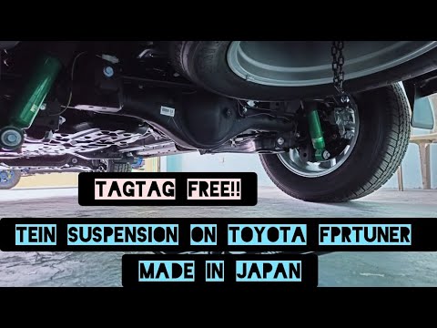 TEIN ENDURAPRO PLUS SUSPENSION INSTALLED ON THIS TOYOTA NEW FORTUNER also AVAILABLE IN OLD FORTUNER