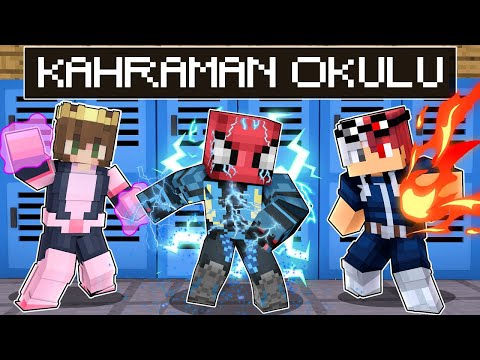 KAHRAMANLAR  SÜPER GÜCÜM NE? 🦸‍♂️ HİKAYE 1.BÖLÜM - Minecraft
