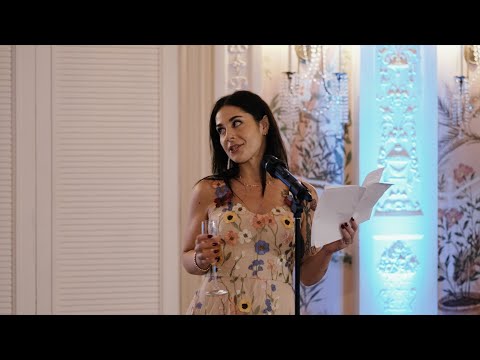 Sister of the Bride Gives the BEST Wedding Speech