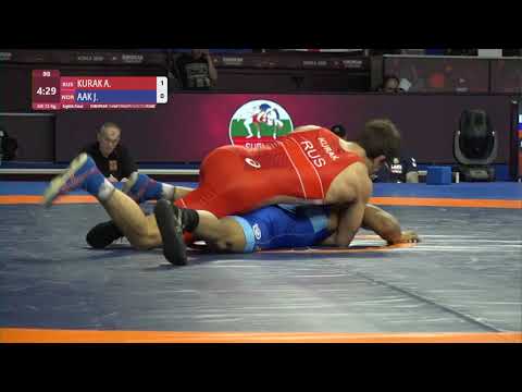1/8 GR - 72 kg: A. KURAK (RUS) v. J. AAK (NOR)