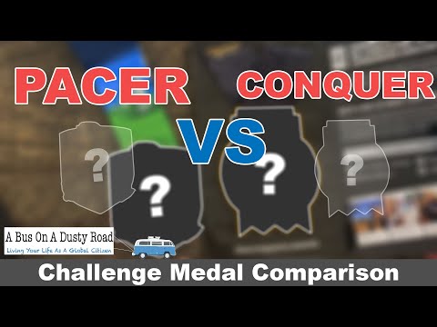 Conquer Virtual Vs. Pacer Virtual Challenge Medal Comparison