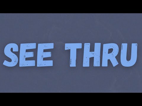 3One - See Thru (Lyrics) ''Cant move dumb in the streets, he just smoking his weed''