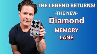 Video thumbnail for Diamond Pedals Memory Lane Delay Pedal. Lush Analog Repeats With Digital Flexibility! by Shawn Tubbs