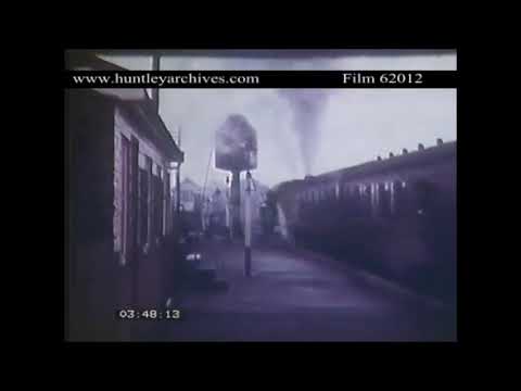 Mid Wales branch of the Cambrian Railway, 1960's  Archive film 62012