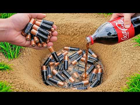 Pour Coca-Cola and batteries into a hole! Half the world doesn’t know this!