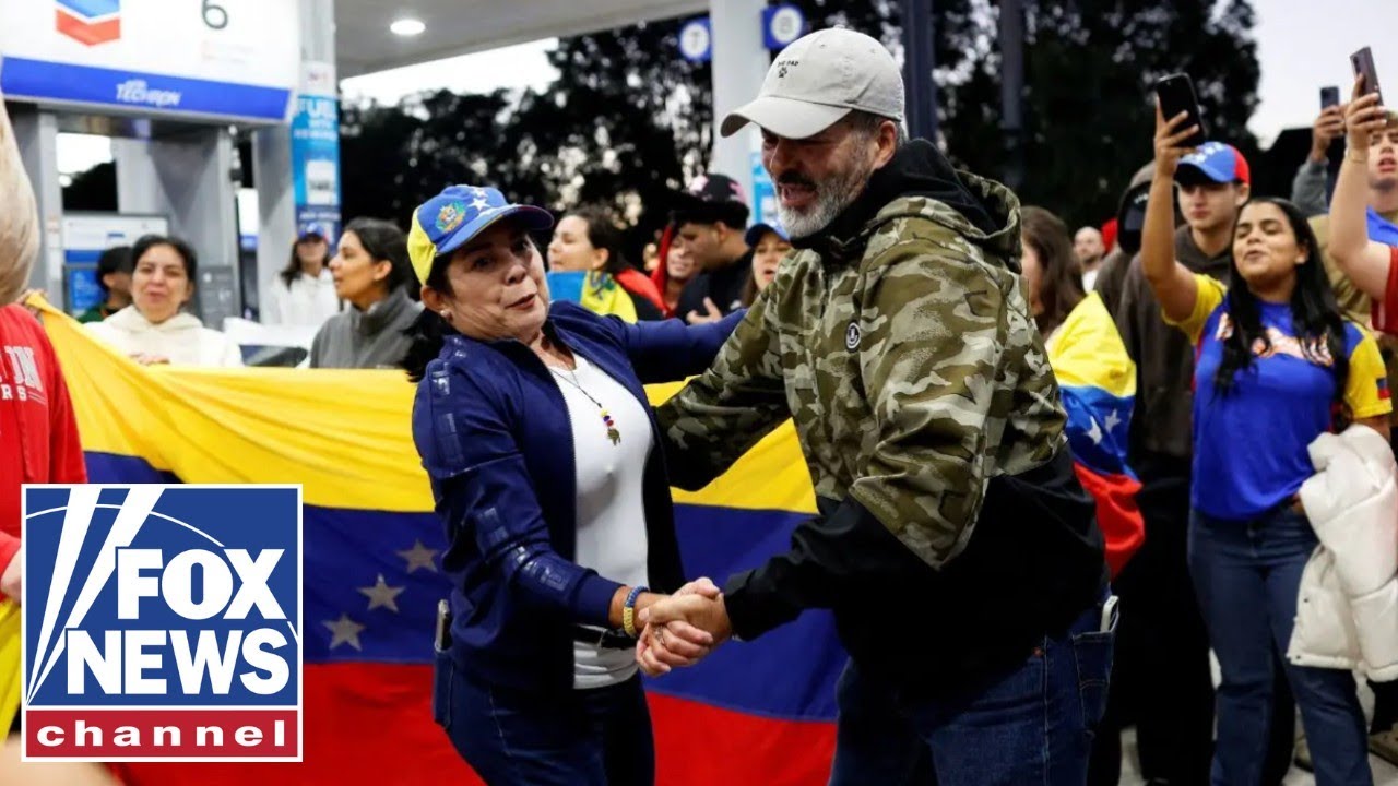 WATCH: Residents of largest Venezuelan community in the US celebrate Maduro’s capture