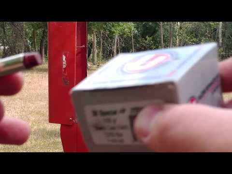 Sheet metal barrier penetration test with the Underwood 38 Special +P 158 grain hard cast Keith