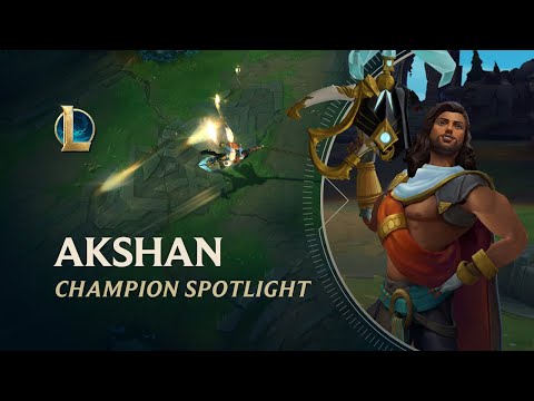 Champion Spotlight: Akshan | Gameplay – League of Legends