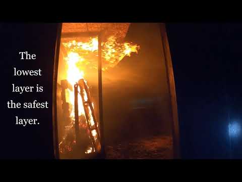 Auburn Fire Department Training 2: Basement Fire Simulation