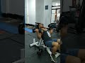 Incline bench dumbbell curl