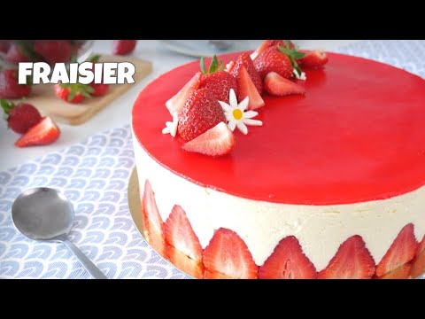 Strawberry Fraisier – Cake