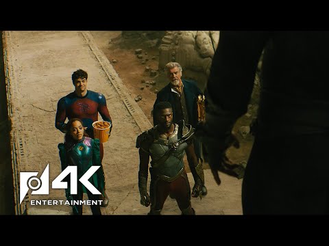 Black Adam (2022):  The Justice Society meet Teth Adam "I'm not peaceful"