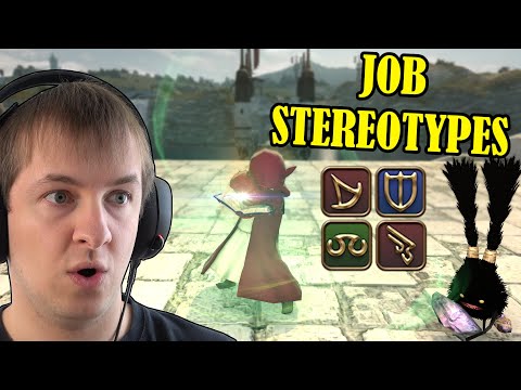 Marcel Reacts to FFXIV Job Stereotypes (By Larryzaur)