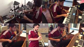 One of us is over 40 (not me) - Chick Corea Elektric band Cover - Carlos Mosquera
