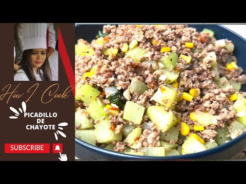 Picadillo de Chayote | V 💙 The Great Little Housewife