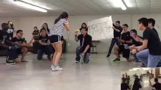 Cute PROM Proposal Dance Surprise (Olly Murs Dance with me Tonight)