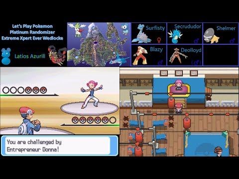 Pokemon Platinum Randomizer Extreme Xpert Ever Wedlocke:  Part 8 - Donna Steels the Gym