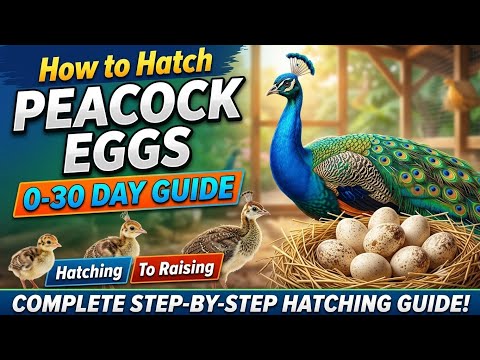 How to Hatch Peacock Eggs: Complete Day 0–30 Guide without incubator 