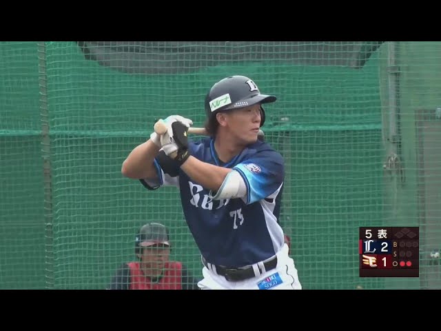 【ファーム】プロ2発目!! ライオンズ・奥村光一 レフトスタンドへホームラン!! 2024年6月30日 東北楽天ゴールデンイーグルス 対 埼玉西武ライオンズ