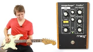 Video thumbnail for Moog MF107 FreqBox Guitar by shnobel