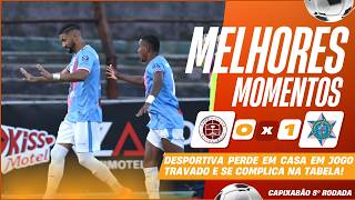 DESPORTIVA 0 X 1 CAPIXABA | MELHORES MOMENTOS | 8ª RODADA CAMPEONATO CAPIXABA 2026