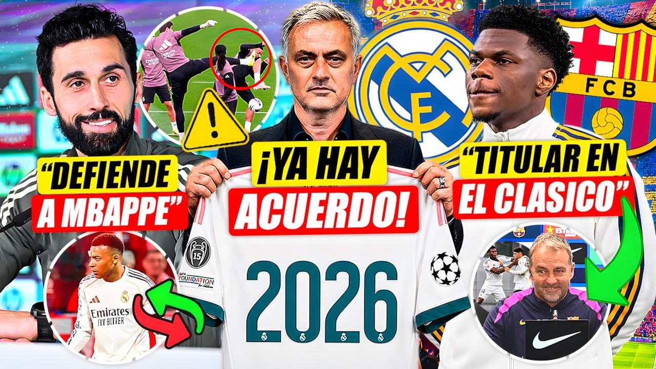 💣¡ACUERDO CON MOURINHO! | ARBELOA SIN AUTOCRITICA ALGUNA | TCHOAUMENI TITULAR | FLICK