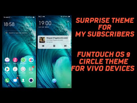 FUNTOUCH OS 9 CIRCLE THEME FOR VIVO DEVICES