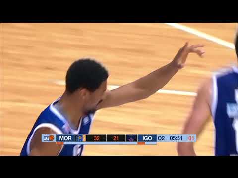 Alley-oop time! Needham dishes a perfect pass to Shepherd (Mornar - Igokea, 13.11.2017)