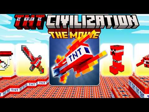 Minecraft TNT CIVILIZATION: Der Film