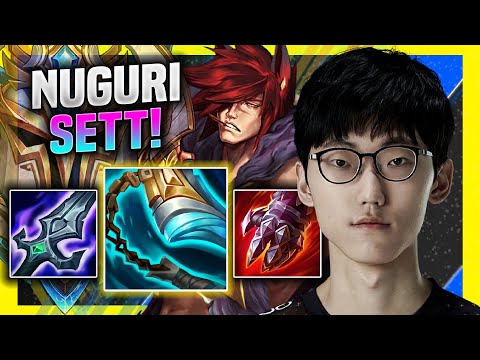 NUGURI IS A BEAST WITH SETT! - FPX Nuguri Plays Sett TOP vs Nocturne! | Season 11