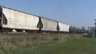 preview picture of video 'Norfolk Southern, CP, .... Butler Indiana'