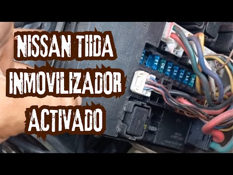 Nissan Tiida no enciende, inmobilizado, la luz del carrito no apaga