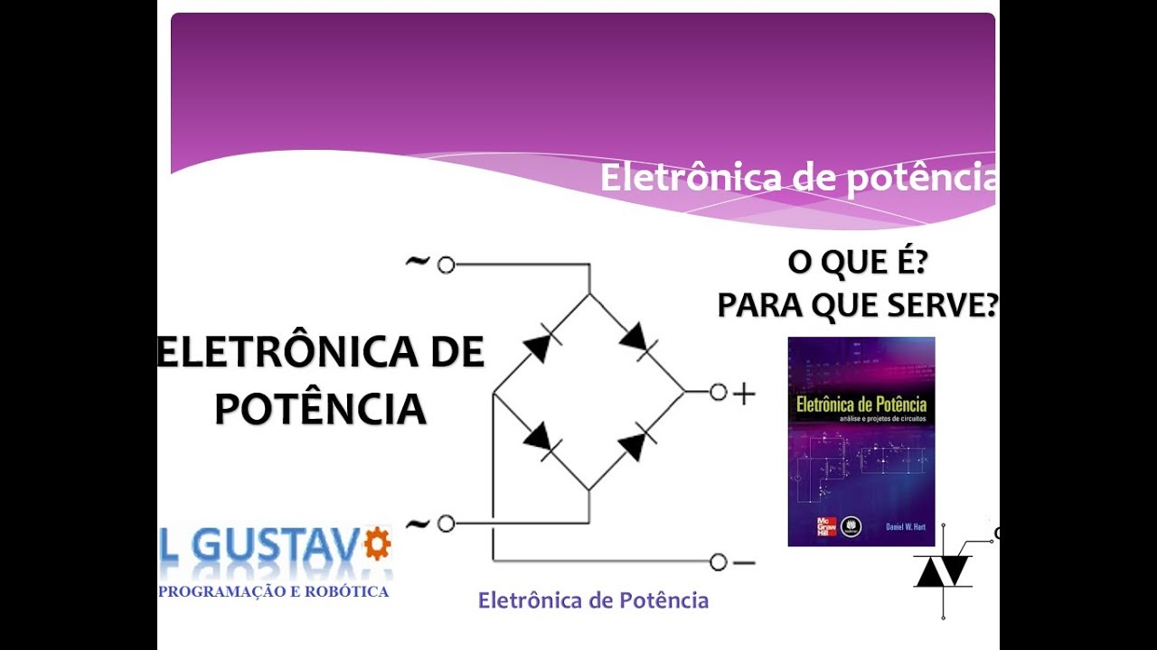 AULA 01: O que é Eletrônica de Potência? - Eletrônica de potência