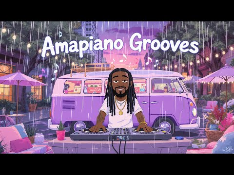 Amapiano Sunday Vibes | Purple Van Street Session