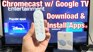 How to Download & Install Apps on Chromecast with Google TV