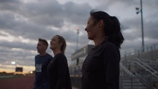 Dick's Sporting Goods doing sports the runs