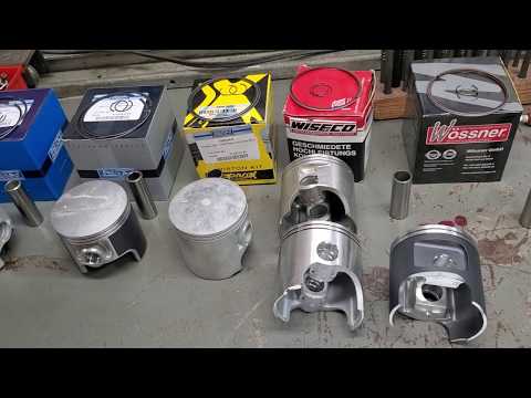 Yamaha 701 62t / 61x aftermarket piston comparison