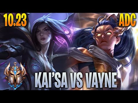 Kai'sa vs Vayne - ADC - 10.23 Challenger