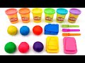 Best Learn Color, Shapes, Numbers with Play Doh Ice Cream | Preschool Toddler Learning Video