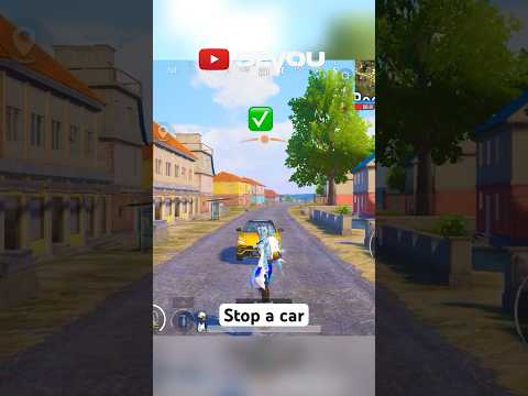 Sevou Trick 18 - Stop a car 🔥 #pubgm #pubgmobile #sevou #levinho #bgmi