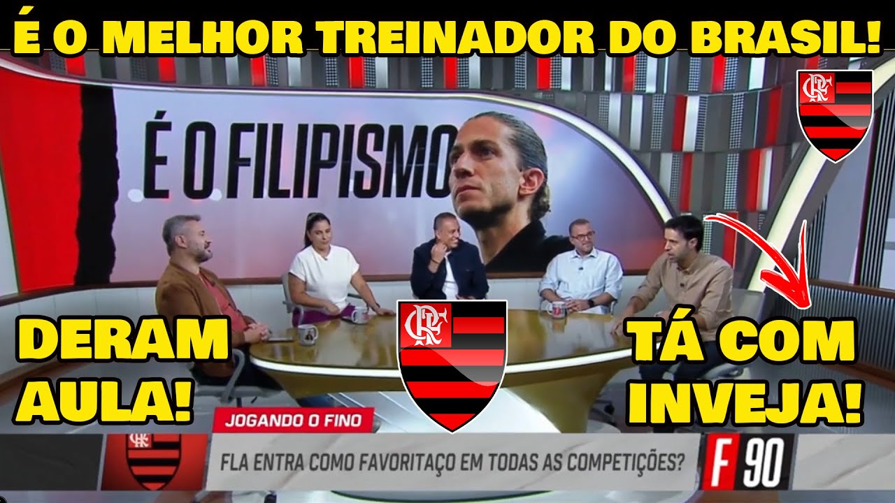 ZÉ ELIAS E BUBU DERAM AULA! SOBRE O FLAMENGO DE FILIPE LUÍS "ANTI ESTÁ MORRENDO DE INVEJA"