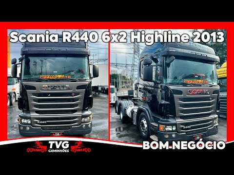 Scania R440 6x2 Highline 2013 - BOM NEGÓCIO