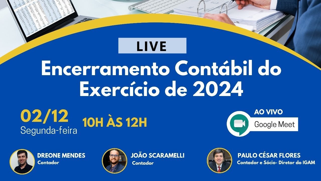 Live Tá no Radar IGAM -  ENCERRAMENTO CONTÁBIL DO EXERCÍCIO E DO MANDATO