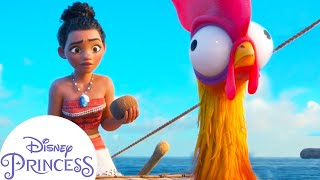 Moana &amp; HeiHei&#39;s Ocean Adventure | Kids Cartoon | Disney Princess